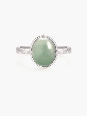 En Route jewelry Silver Adventurine Ring